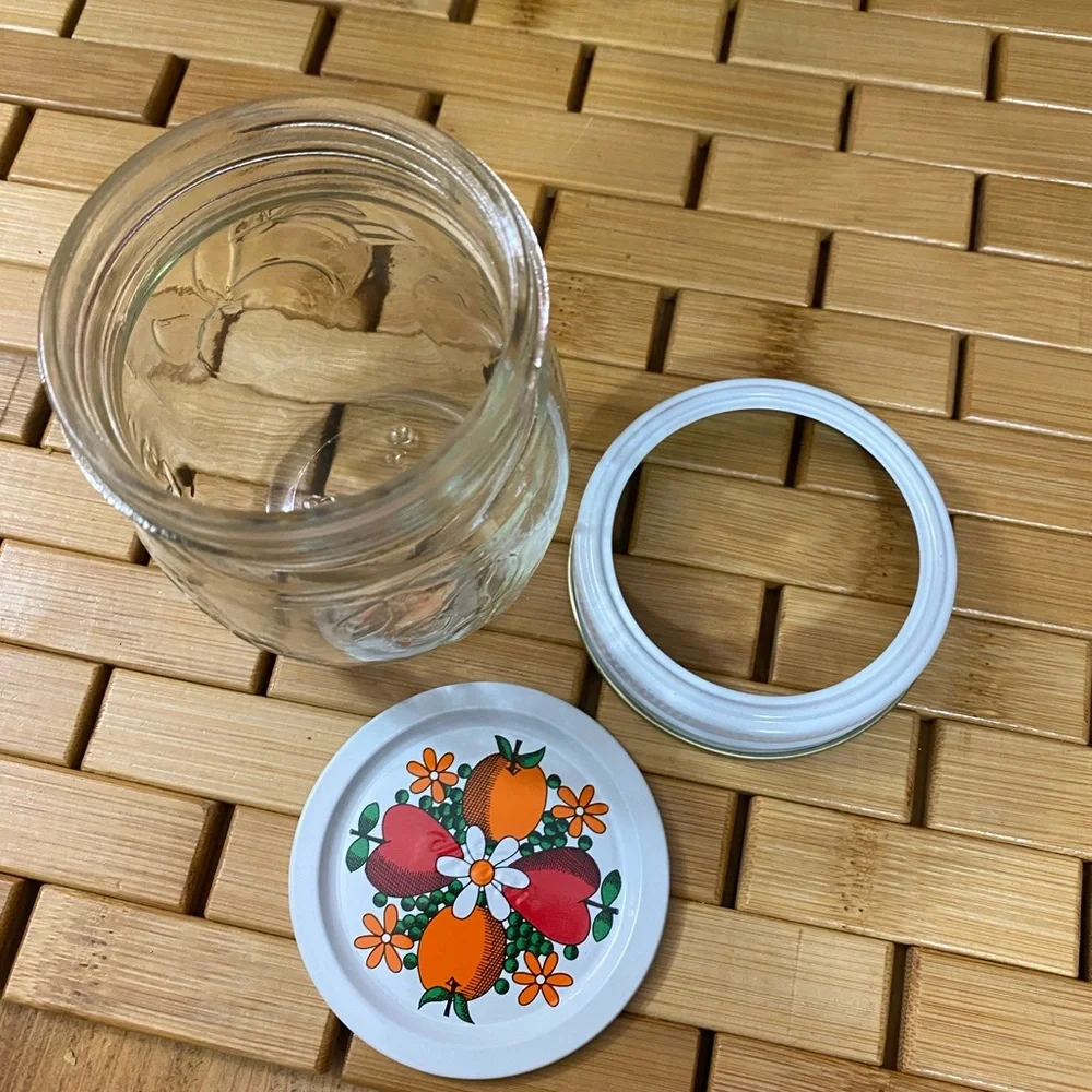 Kerr Canning Glass Storage Jar (set-2pc)
